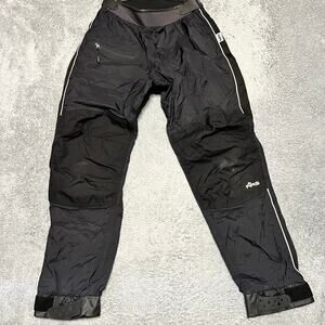NRS Pants Womens Small Carolina Black Waterproof Paddling Kayaking Rain